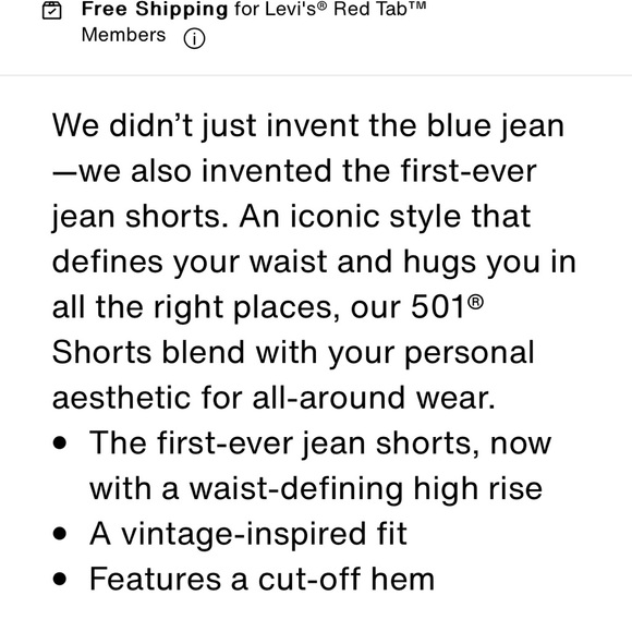 Levi’s 501 premium short size 34. Luxor Anubis. - Picture 5 of 12